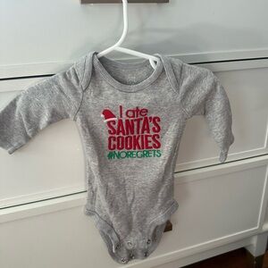 Christmas long sleeve onesie